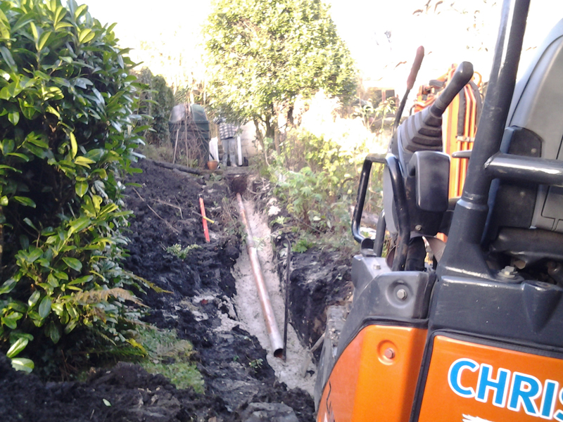  sewer work in mid dorset 